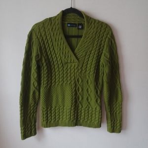 Relativity womens medium cable knit sweater